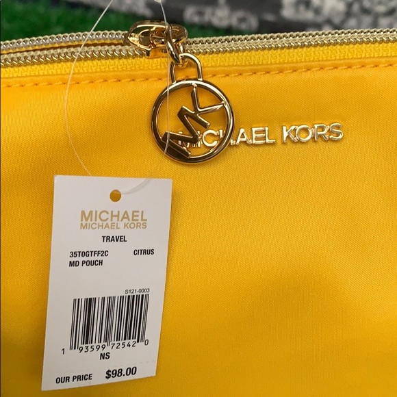 Michael Kors Travel Md Luggage Kit Pouch Cosmetic - Picture 5 of 16
